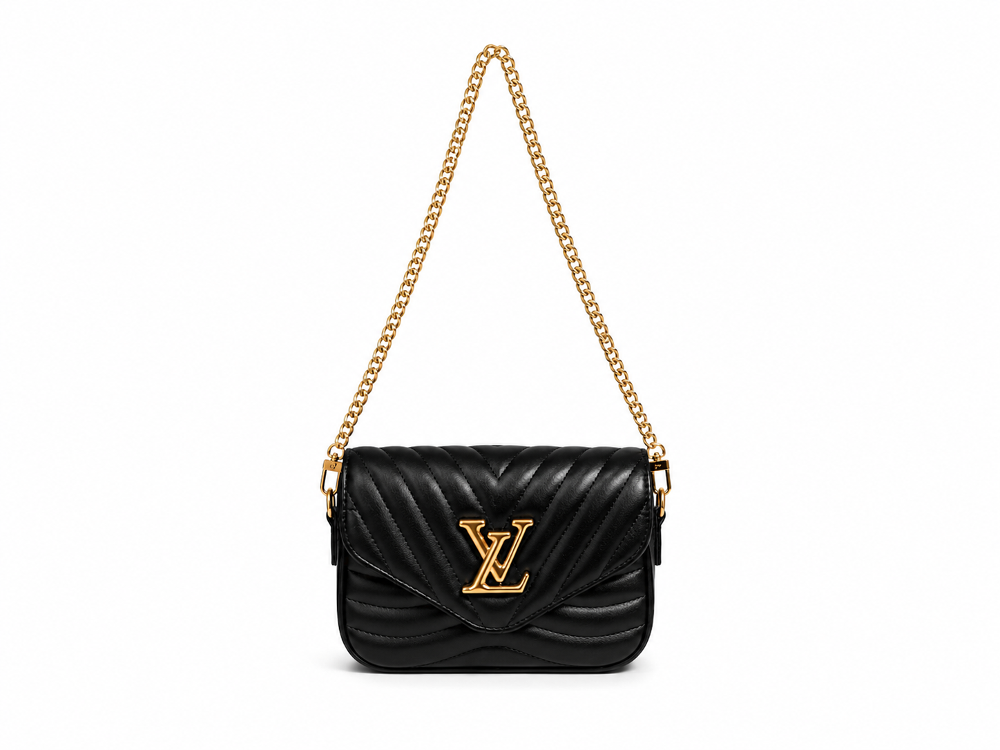 Louis Vuitton Pre-Owned New Wave Multi Pochette Quilted Leather crossbody bag