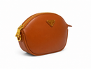 PRADA - Tan Leather Cross Body Bag