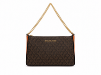 M- K Medium Signature Logo Convertible Crossbody Bag