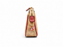 Coach Nolita Small Shoulder Bag in Signature Canvas with Floral Print (Sand Multi)