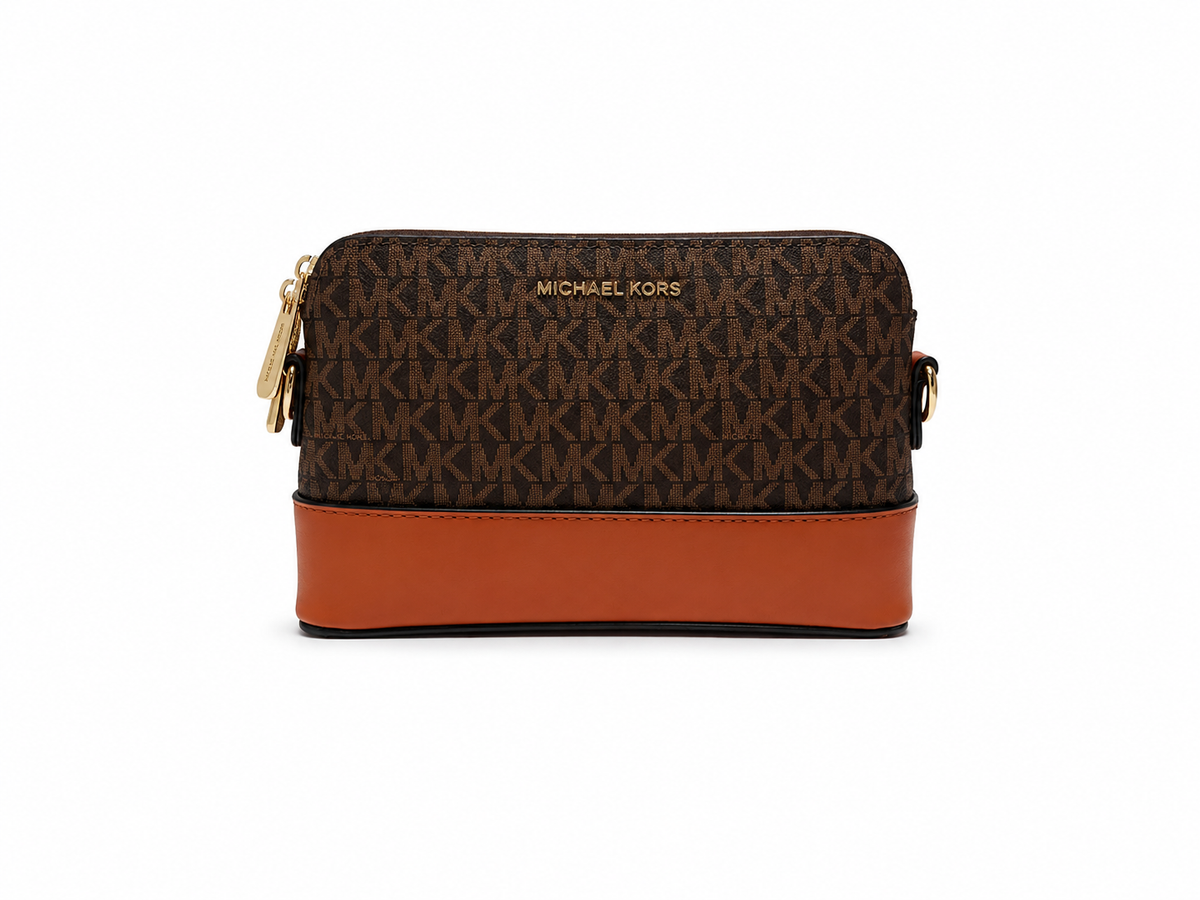 Michael Kors Large Logo Dome Crossbody Bag