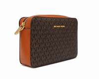 MICHAEL KORS Jet Set Medium Logo Crossbody Bag with Tassel