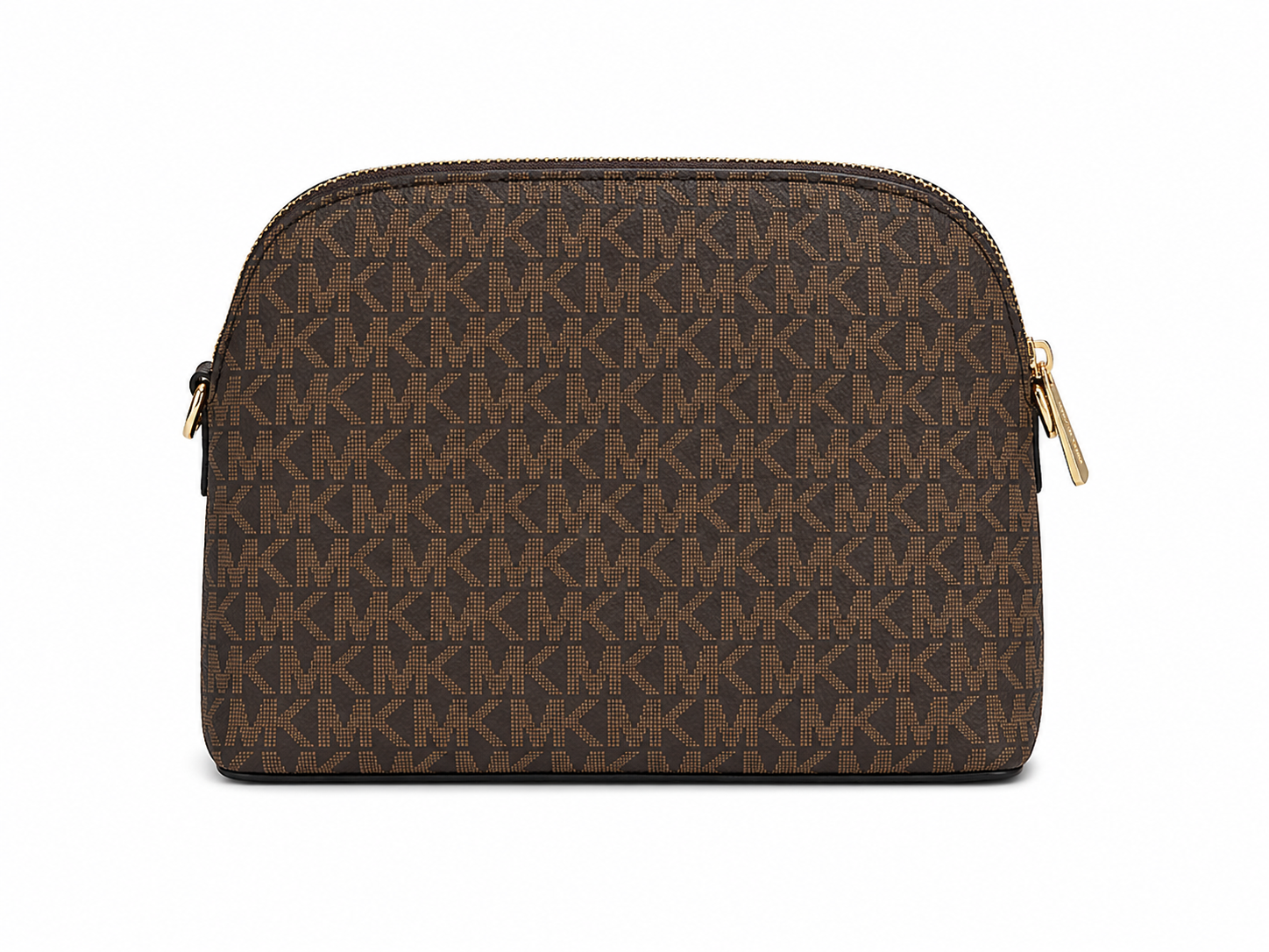 Michael Kors Brown Jet Set Travel Logo Medium Cross Body Bag