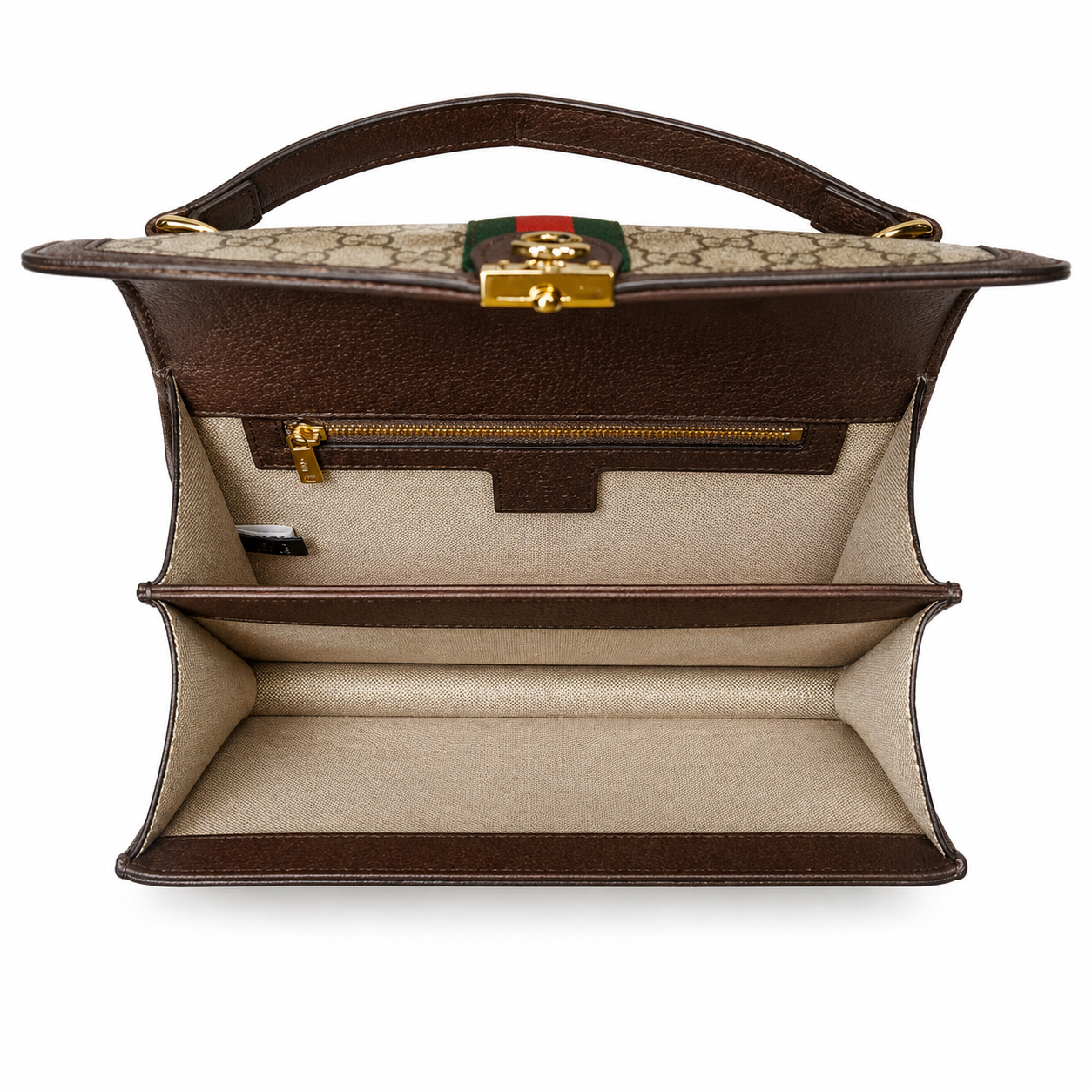 GUCCI - Small Ophidia Gg Supreme Top Handle Bag
