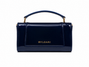 Bulgari Calfskin Serpenti Forever Crossbody Bag Shinning Blue