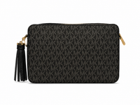 MICHAEL KORS Jet Set Medium Logo Crossbody Bag with Tassel