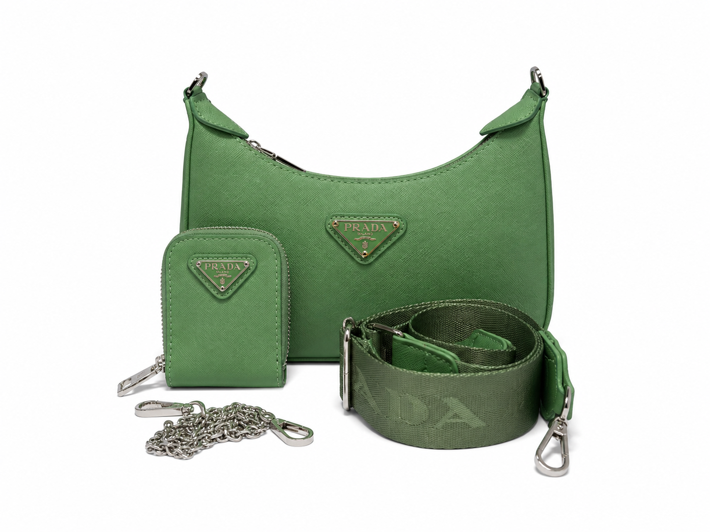 P - INSPIRED  CROSS BODY  BAG (MINT GREEN)