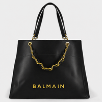 Balmain-Inspired Structured Tote