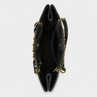 Balmain-Inspired Structured Tote