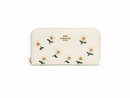 Coach Long Zip Around Wallet With Floral Print