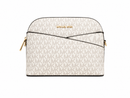 Michael Kors Brown Jet Set Travel Logo Medium Cross Body Bag