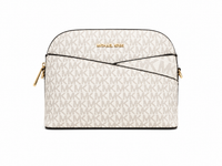 Michael Kors Brown Jet Set Travel Logo Medium Cross Body Bag