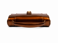 Bulgari Calfskin Serpenti Forever Crossbody Bag Brown