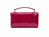 Bulgari Calfskin Serpenti Forever Crossbody Bag Pink