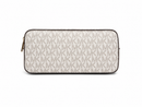 Michael Kors Brown Jet Set Travel Logo Medium Cross Body Bag
