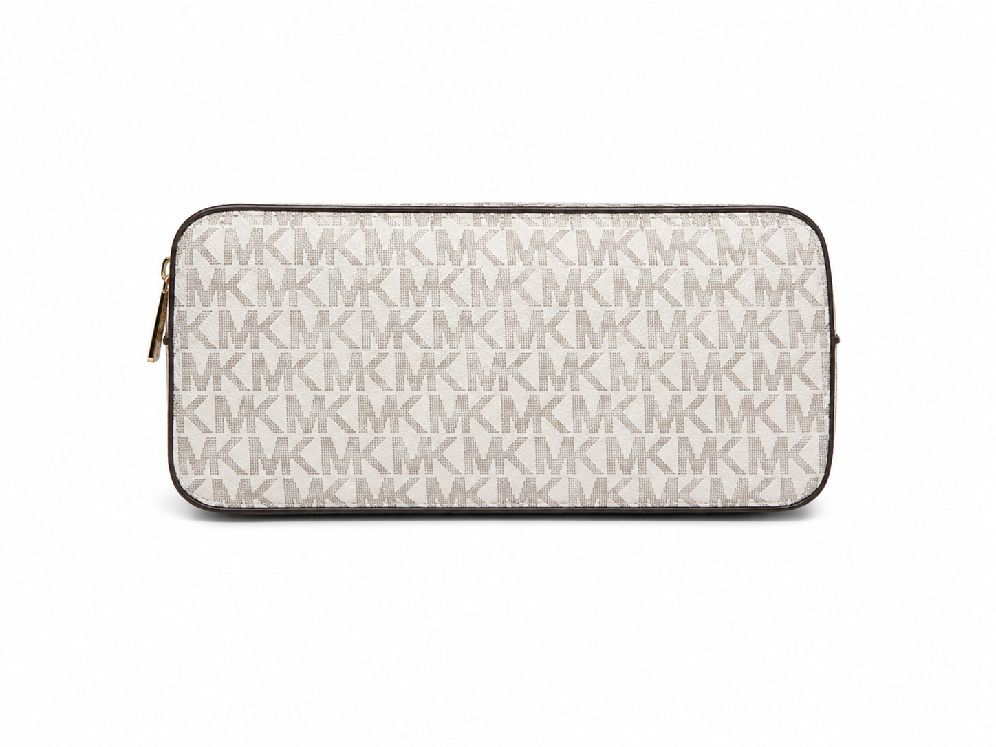 Michael Kors Brown Jet Set Travel Logo Medium Cross Body Bag