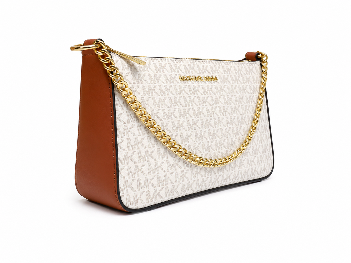 M- K Medium Signature Logo Convertible Crossbody Bag