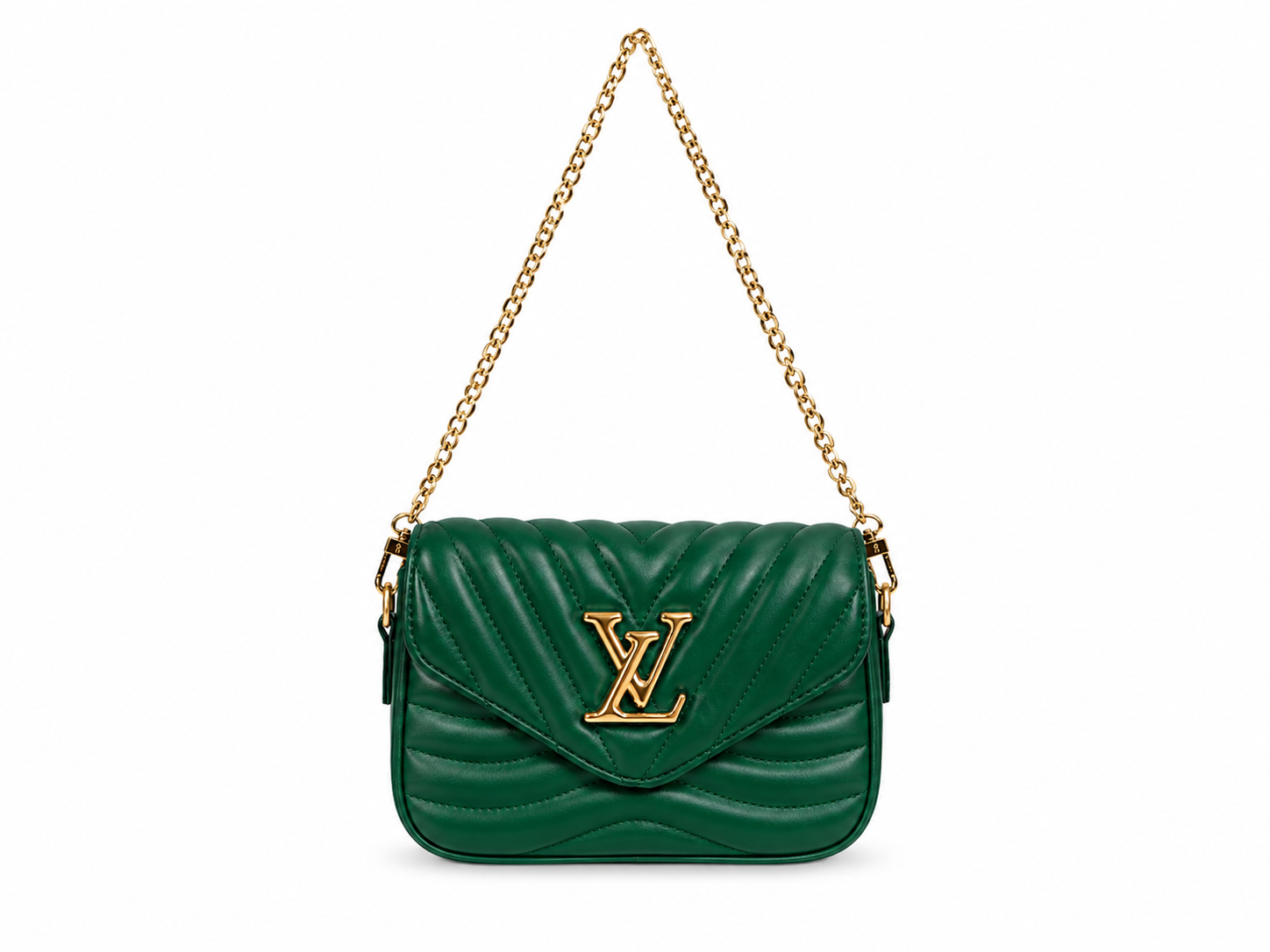Louis Vuitton Pre-Owned New Wave Multi Pochette Quilted Leather crossbody bag