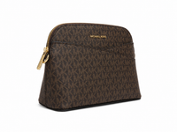 Michael Kors Brown Jet Set Travel Logo Medium Cross Body Bag
