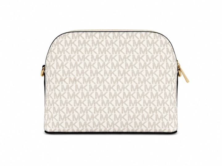 Michael Kors Brown Jet Set Travel Logo Medium Cross Body Bag