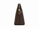 Michael Kors Brown Jet Set Travel Logo Medium Cross Body Bag